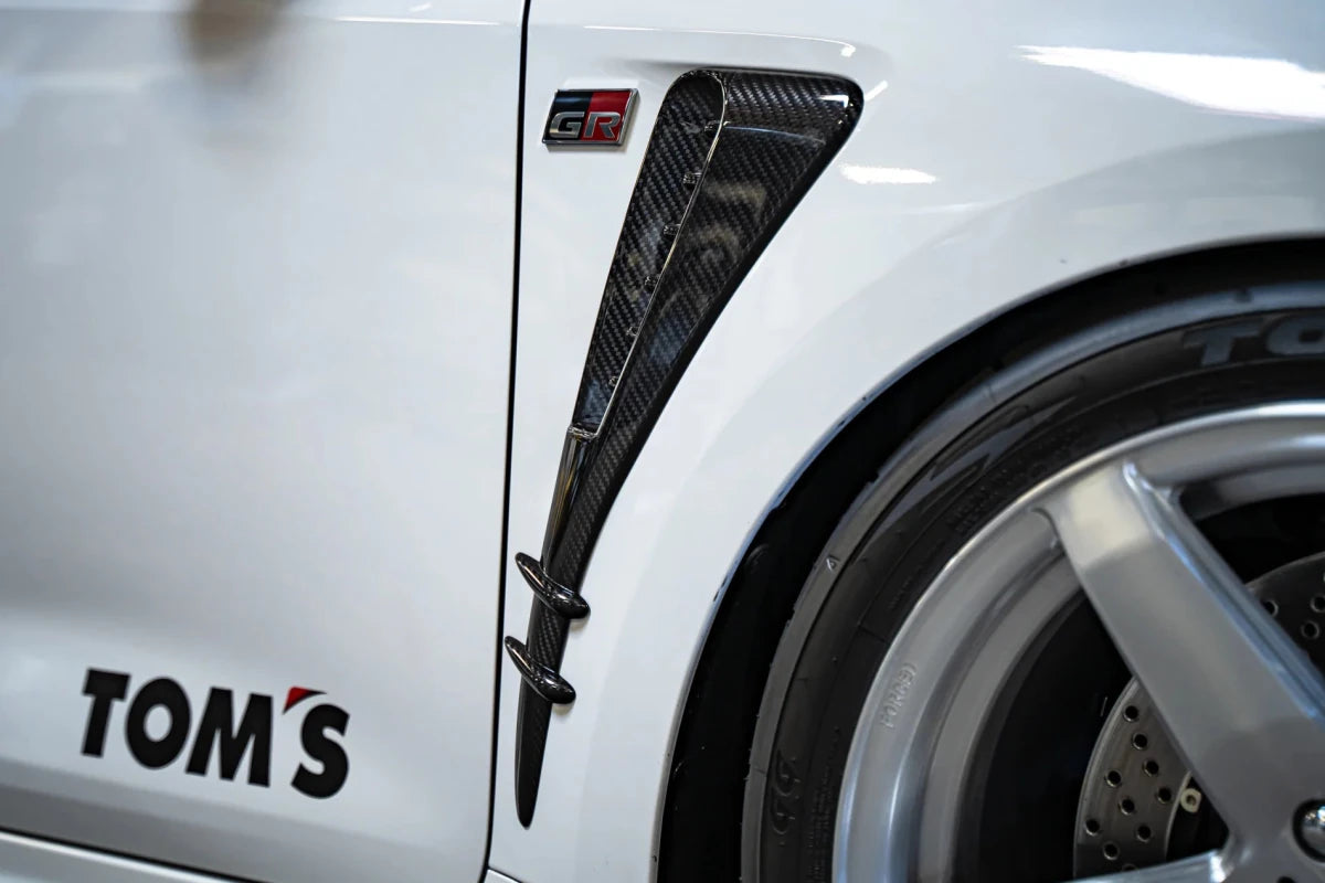 TOM'S Racing [23+ GR Corolla] Carbon Fiber Side Fender Duct | TMS - 53801 - TEA14 - JDMuscleFenderstmsTMS-53801-TEA14