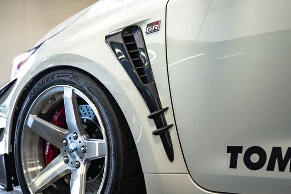 TOM'S Racing [23+ GR Corolla] Carbon Fiber Side Fender Duct | TMS - 53801 - TEA14 - JDMuscleFenderstmsTMS-53801-TEA14