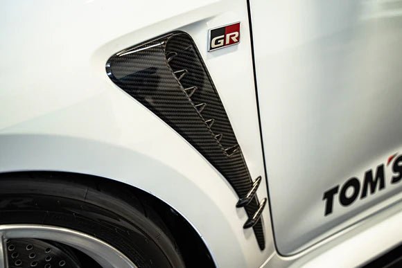 TOM'S Racing [23+ GR Corolla] Carbon Fiber Side Fender Duct | TMS - 53801 - TEA14 - JDMuscleFenderstmsTMS-53801-TEA14