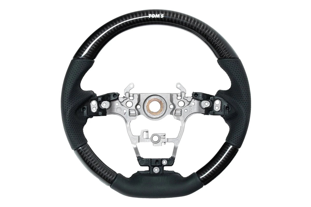 TOM'S Racing [23+ GR Corolla] Steering Wheel - Carbon | TMS - 45100 - TPA16 - JDMuscleSteering WheelstmsTMS-45100-TPA16