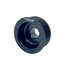 Torque Solution [02 - 05 WRX, 04 - 06 STI] Lightweight Alternator Pulley - Black | TS - SU - 877 - JDMusclePulleystqsTS-SU-877