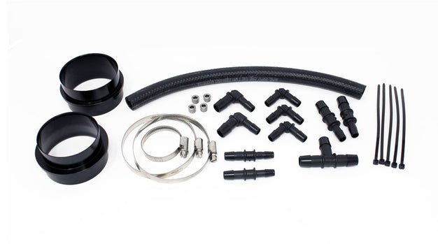 Torque Solution [02 - 07 WRX, 04 - 21 STI, 04 - 08 FXT] 3 Inch Non Recirculating Style Turbo Inlet Hose Black | TS - SU - 565 - NR - JDMuscleTurbo Inlet Hoses and PipesTS-SU-565-NR