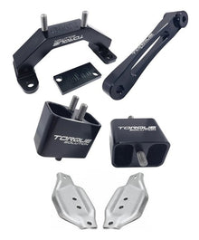 Torque Solution 02 - 14 WRX / 04 - 21 STI Solid Billet Mount Package w/ Subaru OEM Mount Plates | TS - SU - 123SB - PL - JDMuscleEngine MountsTS-SU-123SB-PL