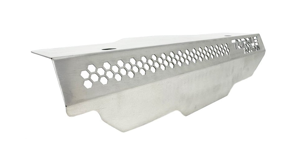 Torque Solution [02 - 14 WRX] Engine Pulley Cover - Titanium Brushed / Raw | TS - SU - 879 - RW - JDMuscleAlternator CoverstqsTS-SU-879-RW