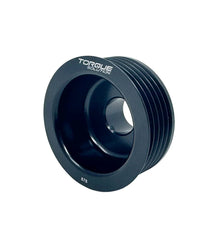 Torque Solution [06 - 14 WRX, 07 - 21 STI] Lightweight Alternator Pulley - Black | TS - SU - 878 - JDMusclePulleystqsTS-SU-878