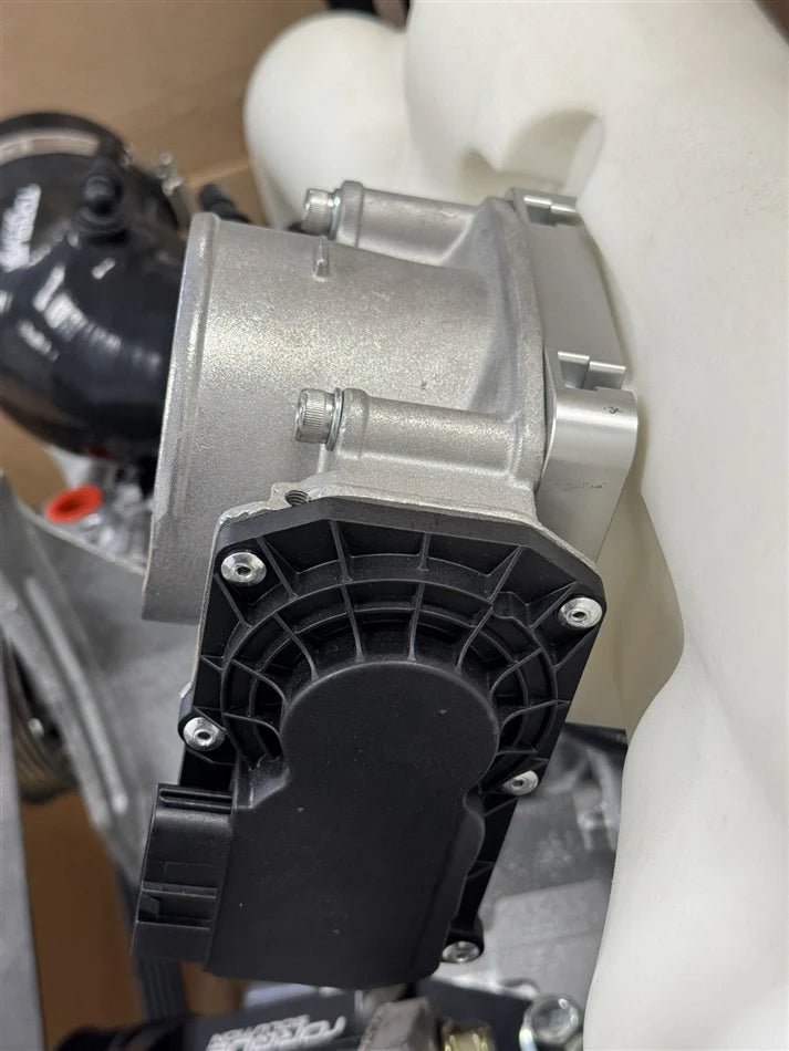 Torque Solution [06 - 21 STI, 08 - 14 WRX] Big Bore 76mm Throttle Body Adapter - Black | TS - SU - 870O - BK - JDMuscleIntake Misc.tqsTS-SU-870O-BK