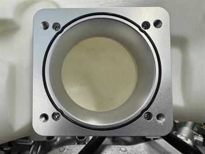 Torque Solution [06 - 21 STI, 08 - 14 WRX] Big Bore 76mm Throttle Body Adapter - Silver | TS - SU - 870O - S - JDMuscleIntake Misc.tqsTS-SU-870O-S