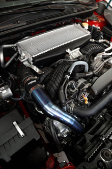 Torque Solution 2022+ WRX / 19 - 23 Subaru Ascent Titanium Top Mount Charge Pipe - Brushed - JDMuscleCharge PipestqsTS-SU-812