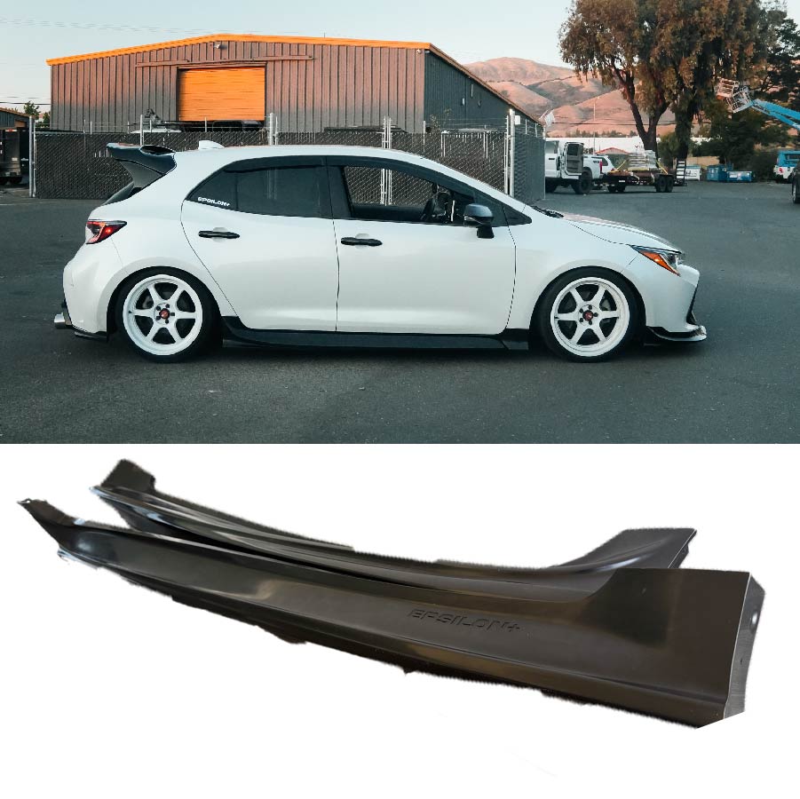 Epsilon+ [19-25 COROLLA HATCHBACK E210] Side Skirts