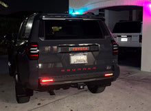 TOYOTA Emergency Reflective Rear Hatch Liftgate Emblem Overlays - 2025+ 4Runner - JDMuscleEmblems24LC250-RTE-TOYOTA-WHWhite