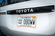 TOYOTA Emergency Reflective Rear Tailgate Emblem Overlays - 2024+ Land Cruiser - JDMuscleEmblems24LC250-RTE-TOYOTA-WHWhite