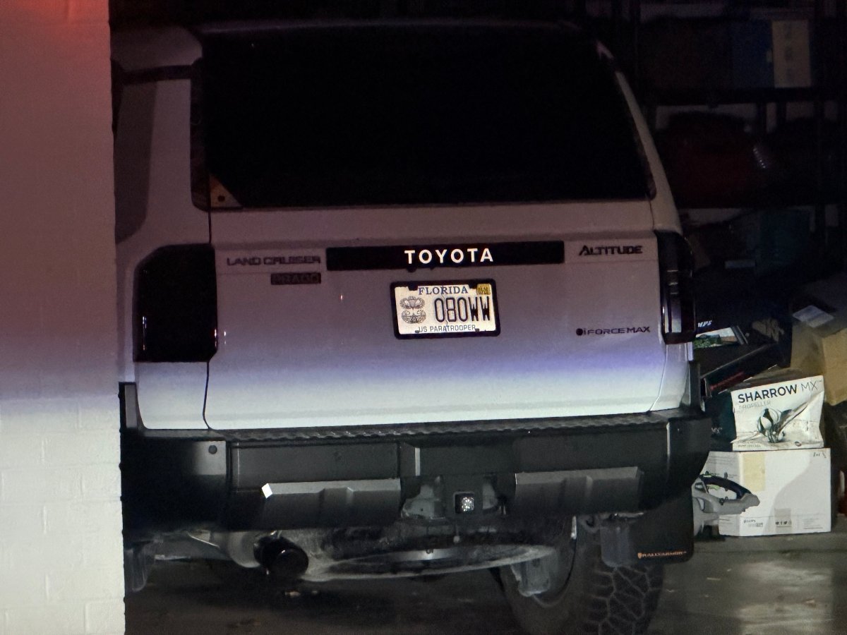 TOYOTA Emergency Reflective Rear Tailgate Emblem Overlays - 2024+ Land Cruiser - JDMuscleEmblems24LC250-RTE-TOYOTA-WHWhite