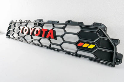TOYOTA Front Grille Acrylic Emblem Overlays - 2025+ 4Runner TRD Pro / Trailhunter - JDMuscleEmblems254RUNNER-FTPTH-AC-WHWhite