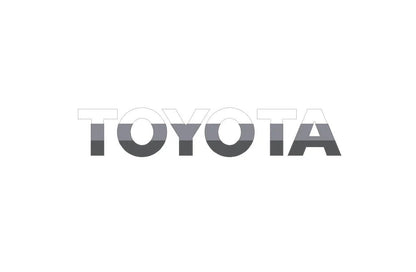 TOYOTA Front Grille Emblem Kit - 2024+ Land Cruiser / 07 - 14 FJ Cruiser - JDMuscleEmblems24LC250-FG-TOYOTA-TRIBGTri Bar Gray