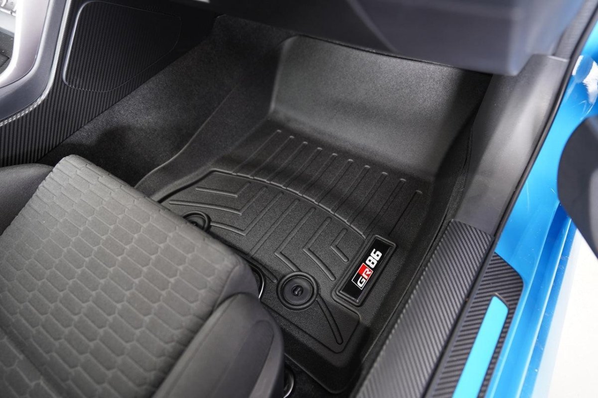 Toyota "GR86" Emblems for Weathertech Floor Mats (Single) - JDMuscleWeathertech InsertWTGR86