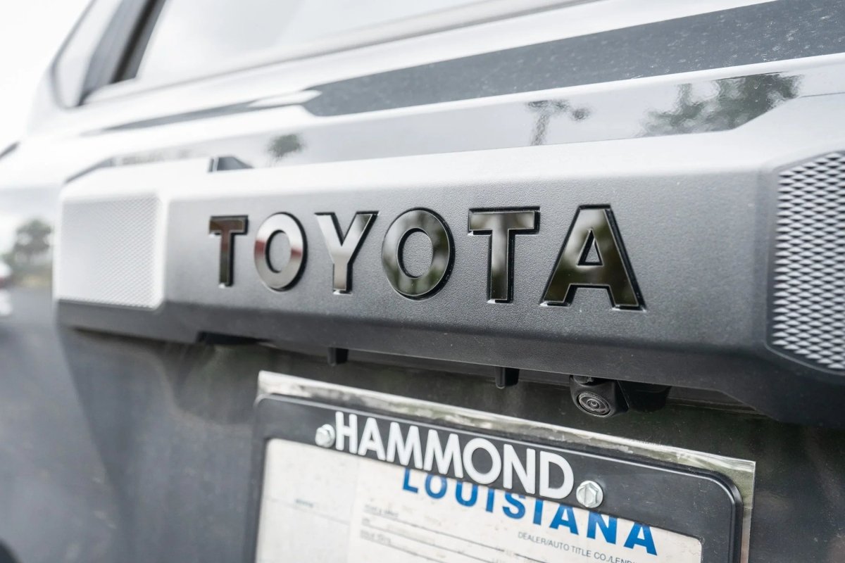 TOYOTA Rear Hatch Liftgate Acrylic Emblem Inlays - 2025+ 4Runner - JDMuscleEmblems254RUNNER-RT-AC-GBBlack (Gloss)