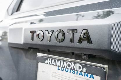 TOYOTA Rear Hatch Liftgate Acrylic Emblem Inlays - 2025+ 4Runner - JDMuscleEmblems254RUNNER-RT-AC-GBBlack (Gloss)