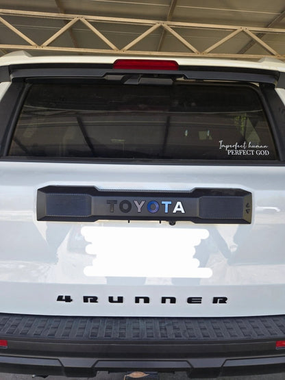 TOYOTA Rear Hatch Liftgate Emblem Inlays - 2025+ 4Runner - JDMuscleEmblems254RUN-RT-TOYOTA-TRIBV2Tri Bar Blue Version 2