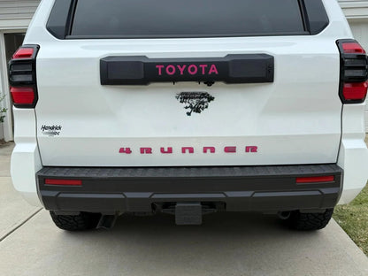 TOYOTA Rear Hatch Liftgate Emblem Inlays - 2025+ 4Runner - JDMuscleEmblems254RUN-RT-TOYOTA-PIPink