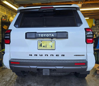 TOYOTA Rear Hatch Liftgate Emblem Inlays - 2025+ 4Runner - JDMuscleEmblems254RUN-RT-TOYOTA-RDRed