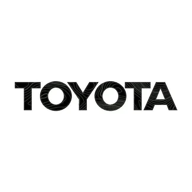 "TOYOTA" Topo Front Grille Emblem Kit - 2024+ Land Cruiser / 07 - 14 FJ Cruiser - JDMuscleEmblems24LC250-FG-TOYOTA-TPAGArmy Green Lines