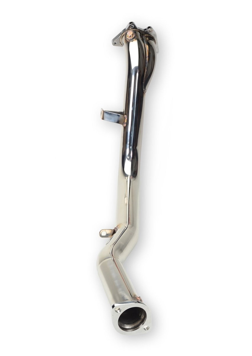 TR Subaru WRX 02 - 07 / STi 04 - 07 Twin Scroll High Flow Catless Downpipe *FOR TWIN SCROLL TURBO USE ONLY* - JDMuscleProductsTR-ES1005
