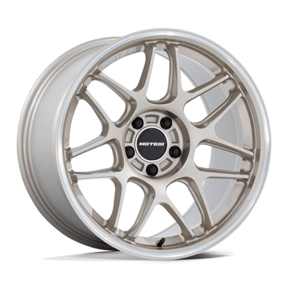 TSUBAKI 18X8.5 5X100 56 +30 MOT - GLD MCH - JDMuscleSPKMR158GD18855M30