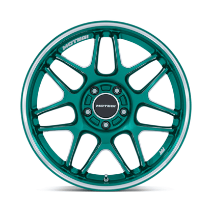 TSUBAKI 18X9.5 5X100 56 +40 HOK - GRN MCH - JDMuscleSPKMR158ED18955M40