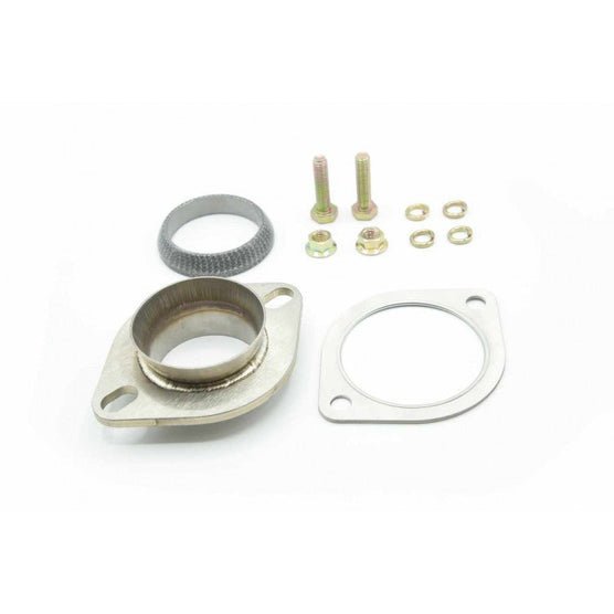Turbo XS 3in Downpipe to Stock Cat - Back Adapter w/ Stainless and OEM Donut Gaskets | ADA - 3DP - OEMCB - 3 - JDMuscleExhaust Gaskets and HardwaretxsADA-3DP-OEMCB-3