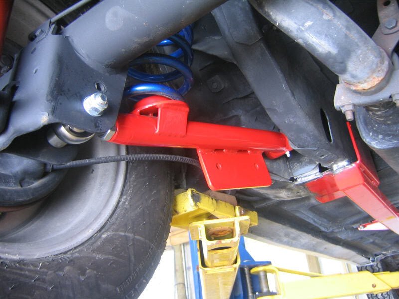 UMI Performance 79 - 98 Ford Mustang Single Adjustable Lower Control Arms - JDMuscleShop the look 2umi1015-B