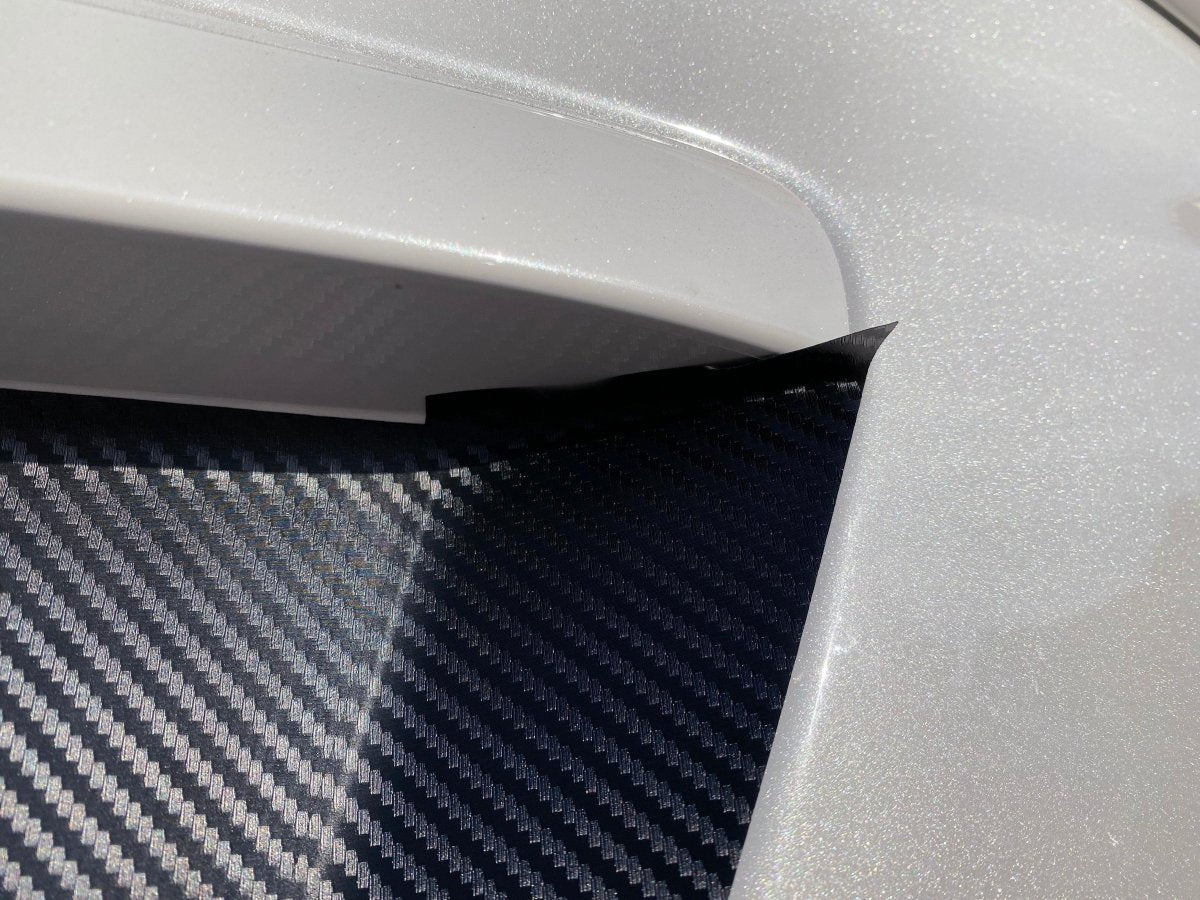 V1 3D Carbon License Plate Panel Black Out Overlays - 2015 - 2020 Subaru WRX / STI - JDMuscleExterior Body15WRXLPOL3DBK3D Carbon (Black)