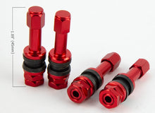 V1 Aluminum Valve Stem Set - 1.89" Long - JDMuscleValve StemsAHV1SSilver