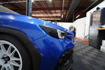 V1 V2 V3 Headlight / Front Sidemarker Overlays fits 2022+ WRX - JDMuscleHeadlights22WRXHL2-DS1Dark SmokeV1 Side