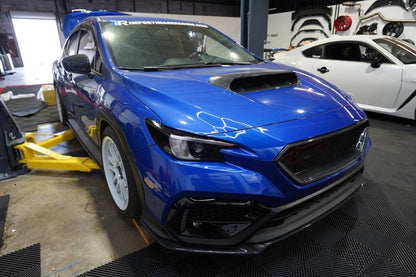V1 V2 V3 Headlight / Front Sidemarker Overlays fits 2022+ WRX - JDMuscleHeadlights22WRXHL2-BK2BlackV2 Side and Top
