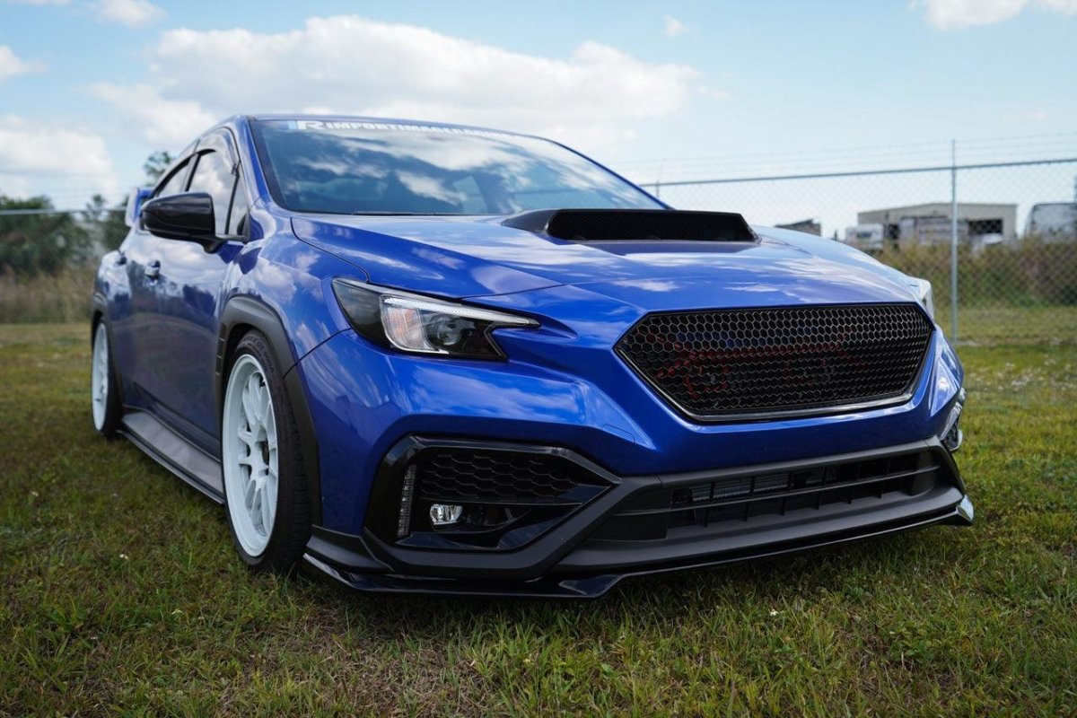 V1 V2 V3 Headlight / Front Sidemarker Overlays fits 2022+ WRX - JDMuscleHeadlights22WRXHL2-DS1Dark SmokeV1 Side