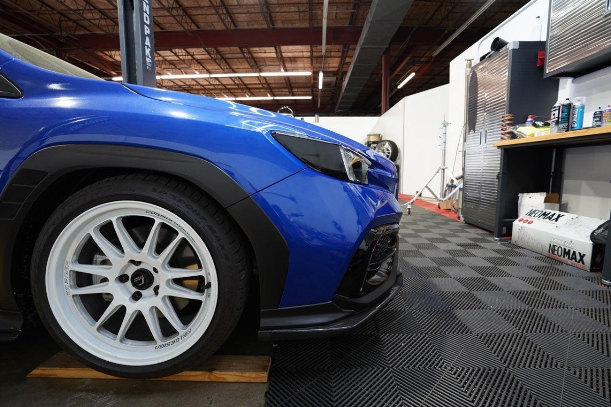 V1 V2 V3 Headlight / Front Sidemarker Overlays fits 2022+ WRX - JDMuscleHeadlights22WRXHL2-DS1Dark SmokeV1 Side