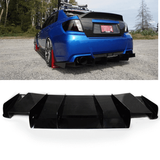 AeroflowDynamics 2011-2014 Subaru WRX/STI Rear Diffuser (Sedan V1)