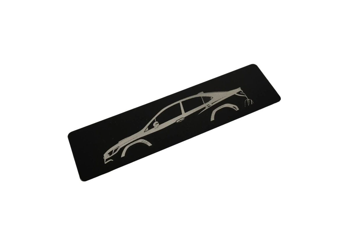 VB WRX Outline Weathertech Floor Mat Logo Insert (Metal Etched) - 2022+ WRX - JDMuscleWeathertech InsertUNIVERSALWTETCH-VB