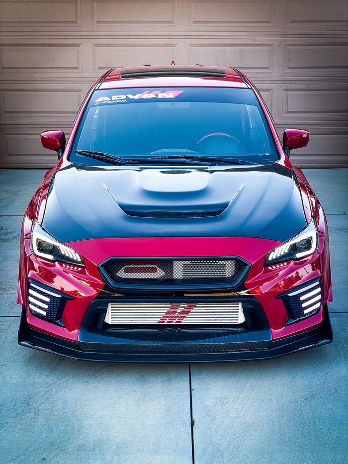 Velossa Tech Design [15 - 21 WRX/STI] Big Mouth Ram Air Intake Snorkel *RGB Upgrade Available | VT - BM - 0228 - JDMuscleAir Intake DuctsVTDVT-BM-0228-Rec-RD-NRectangularRedNo