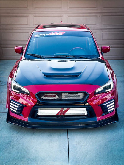 Velossa Tech Design [15 - 21 WRX/STI] Big Mouth Ram Air Intake Snorkel *RGB Upgrade Available | VT - BM - 0228 - JDMuscleAir Intake DuctsVTDVT-BM-0228-Rec-RD-NRectangularRedNo