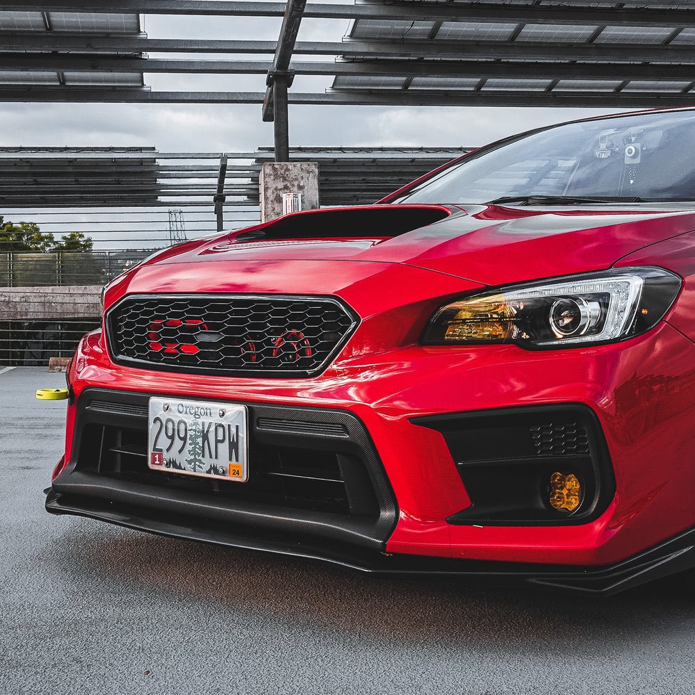 Velossa Tech Design [15 - 21 WRX/STI] Big Mouth Ram Air Intake Snorkel *RGB Upgrade Available | VT - BM - 0228 - JDMuscleAir Intake DuctsVTDVT-BM-0228-Rec-RD-NRectangularRedNo
