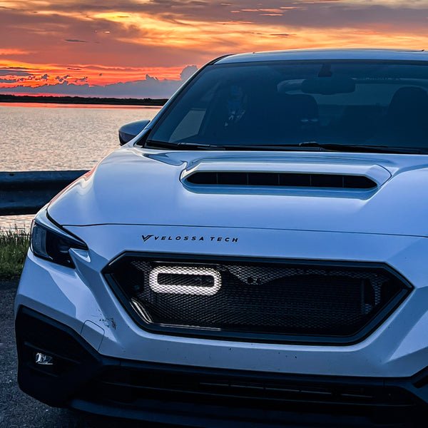 Velossa Tech Design [22 - 26 WRX] Big Mouth Ram Air Intake Snorkel *RGB Upgrade Available | VT - BM - 0249 - JDMuscleAir Intake DuctsVTDVT-BM-0249-Rec-RD-NRectangularRedNo