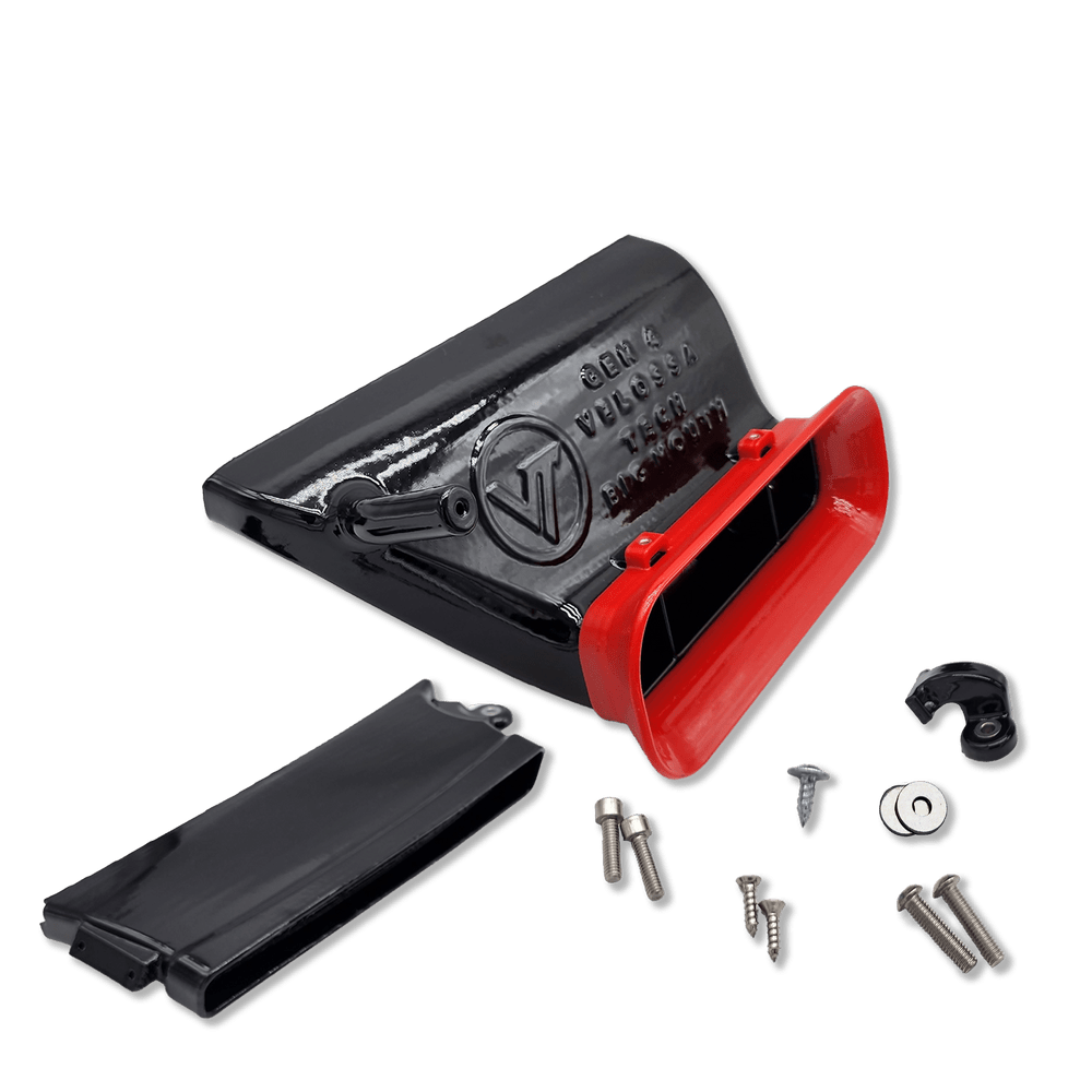 Velossa Tech Design [22 - 26 WRX] Big Mouth Ram Air Intake Snorkel *RGB Upgrade Available | VT - BM - 0249 - JDMuscleAir Intake DuctsVTDVT-BM-0249-Rec-RD-NRectangularRedNo