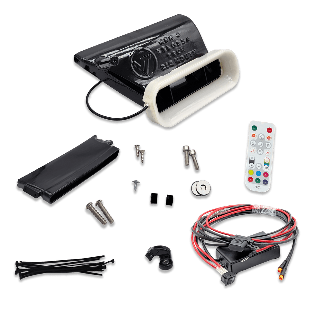 Velossa Tech Design [22 - 26 WRX] Big Mouth Ram Air Intake Snorkel *RGB Upgrade Available | VT - BM - 0249 - JDMuscleAir Intake DuctsVTDVT-BM-0249-Rec-RD-NRectangularRedNo