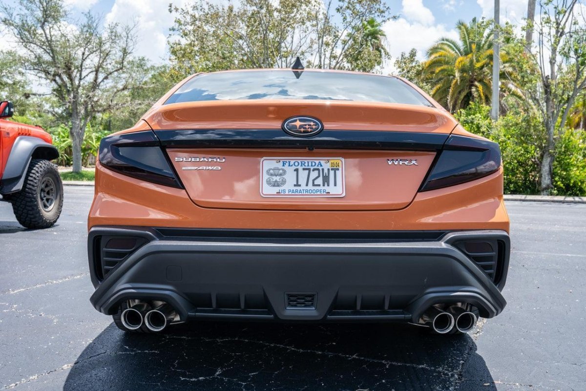 Version 1.0 Full OUTER Tail Light Overlays fits 2022+ WRX - JDMuscleTaillights22WRXTLOUTER1-DSDark Smoke