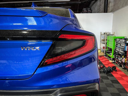Version 1.0 Tail Light Overlays fits 2022+ WRX - JDMuscleTaillights22WRXTL1-DSDark Smoke
