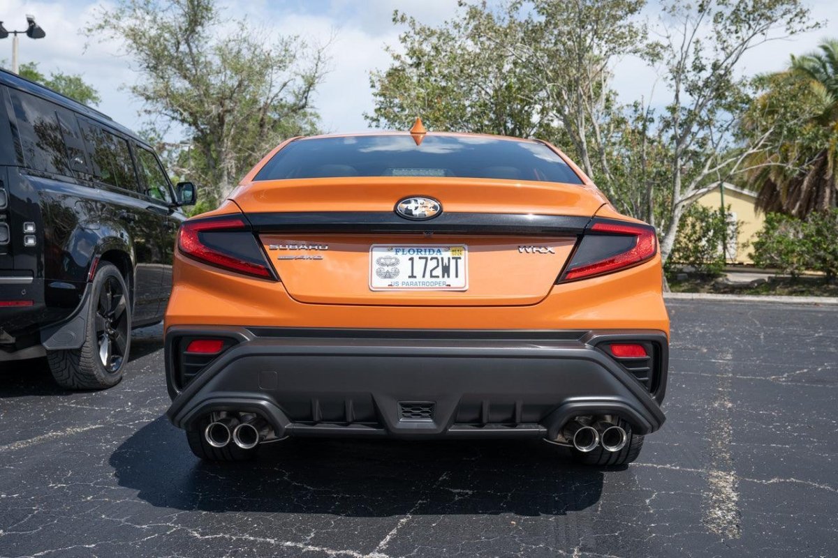 Version 1.0 Tail Light Overlays fits 2022+ WRX - JDMuscleTaillights22WRXTL1-DSDark Smoke