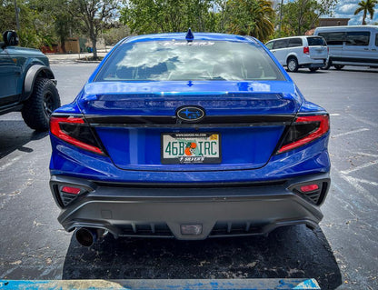 Version 1.0 Tail Light Overlays fits 2022+ WRX - JDMuscleTaillights22WRXTL1-DSDark Smoke