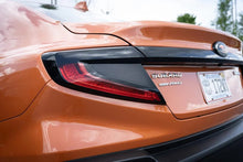 Version 1.0 Tail Light UPPER Overlays - 2022+ WRX - JDMuscleTaillights22WRXTLUP1-GBBlack (Gloss)