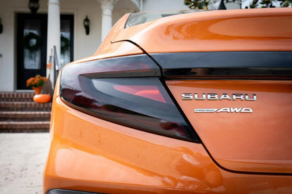 Version 3.0 Printed Series Dual Color Tail Light Overlays - 2022+ WRX - JDMuscleTaillights22WRXTLPT-DSMDark SmokeMatte